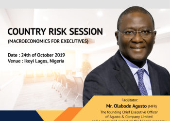 Agusto & Co is set to hold a Country Risk Session