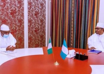 Sokoto banditry: Tambuwal briefs Buhari in Aso Rock