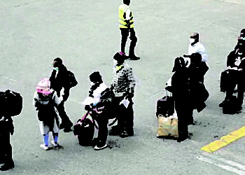 253 Nigerians evacuated from UK arrive Lagos