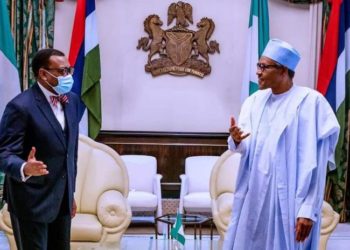Buhari Vows Nigeria’s Unflinching Support for Adesina