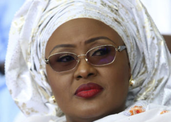 Gunshots in Presidency as Aisha Buhari Moves against President’s Aide, ADC Arrested