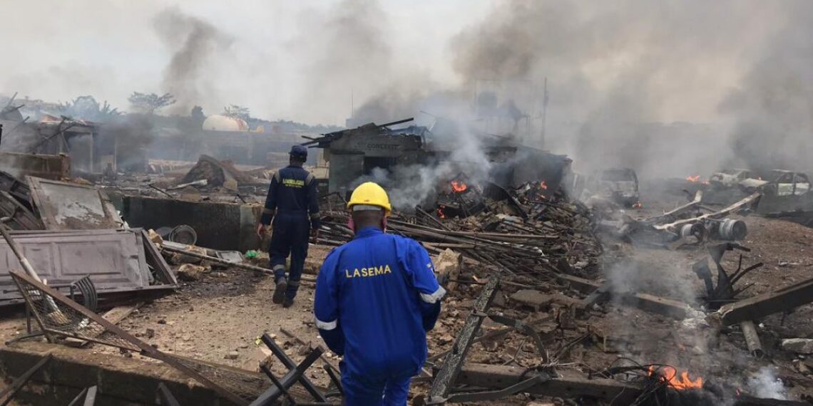 30 People Injured, 23 Buildings Destroyed in Lagos Explosion