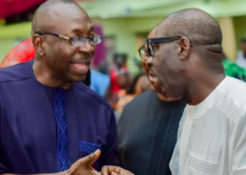 Edo: Obaseki, Ize-Iyamu lock horns in 12 battleground LGAs today