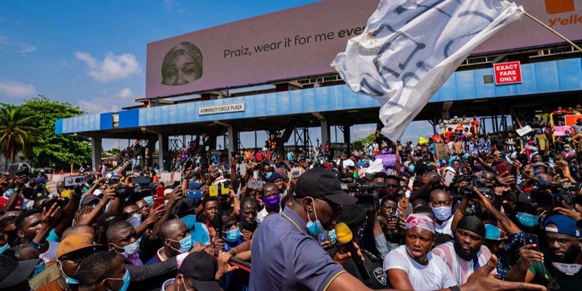 Protesters march on…