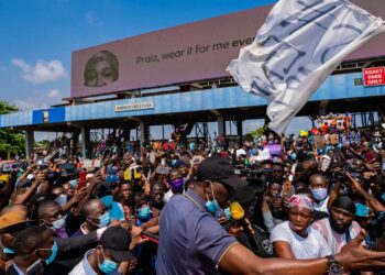 Protesters march on…