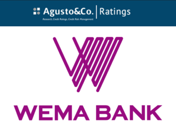 Agusto & Co. affirms Wema Bank Plc’s ‘Bbb-’ rating, with a stable outlook.