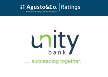 Agusto & Co. affirms Unity Bank’s ‘Bb-’ rating, with a stable outlook.