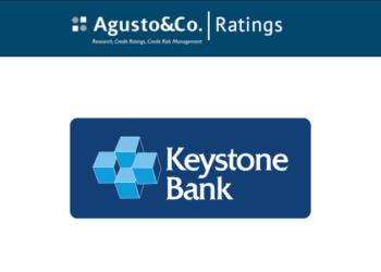 Agusto & Co. affirms Keystone Bank’s ‘B-’ rating, with a stable outlook.