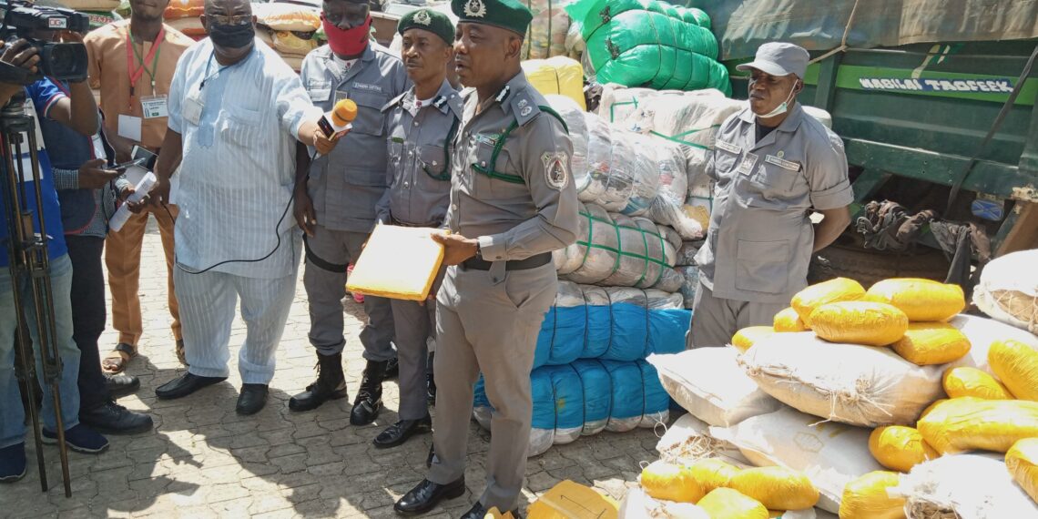 Customs seize rice, back economic growth